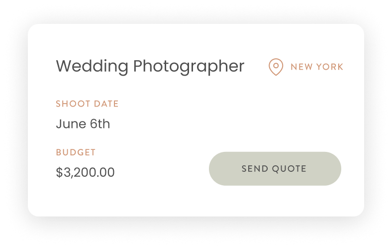 Photography jobs